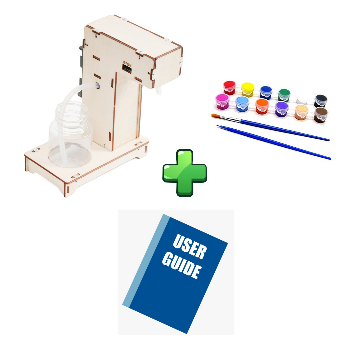 DIY Automatic Induction Foam Hand Washing Model Science Toys Physics Experimental Tool Kit Educational Toys School Supply