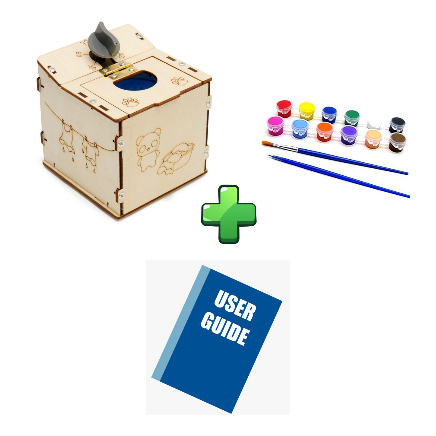 Washing Machine Building Kits Science Projects Experiment Kits Wood Washing Machine Toy for Development Toy