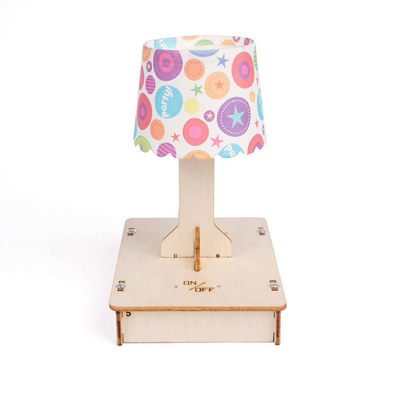 DIY Star Fiber Table Light Lamp STEM Kit Technologies Science Experimental Tool Learning Educational Kids Teaching Material