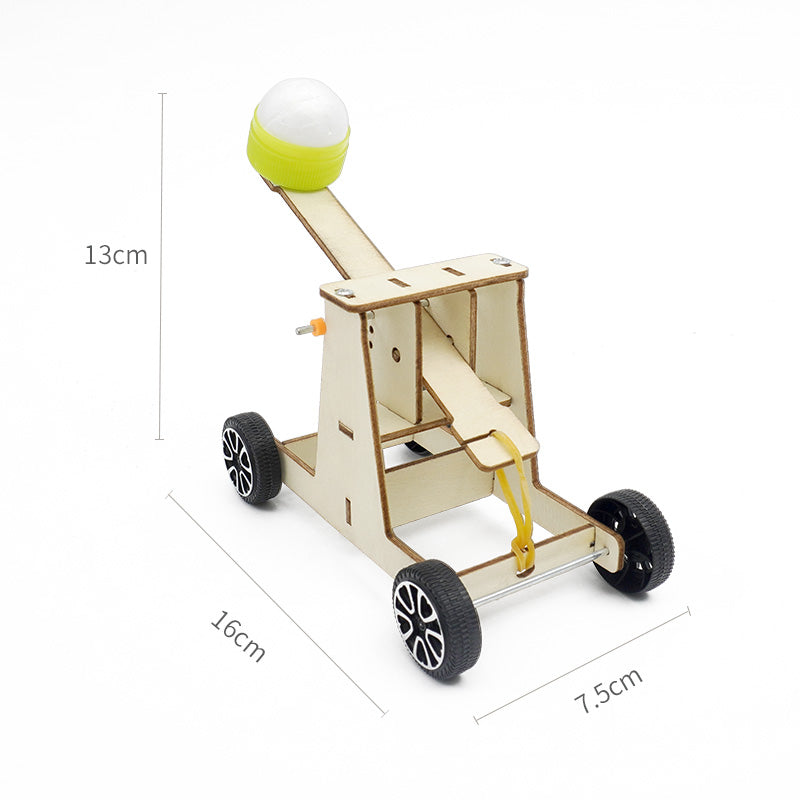STEM Toys Science Tecnologia DIY Stone Thrower Model Toy Physical Teaching Aid Kid Child Experienment Tools