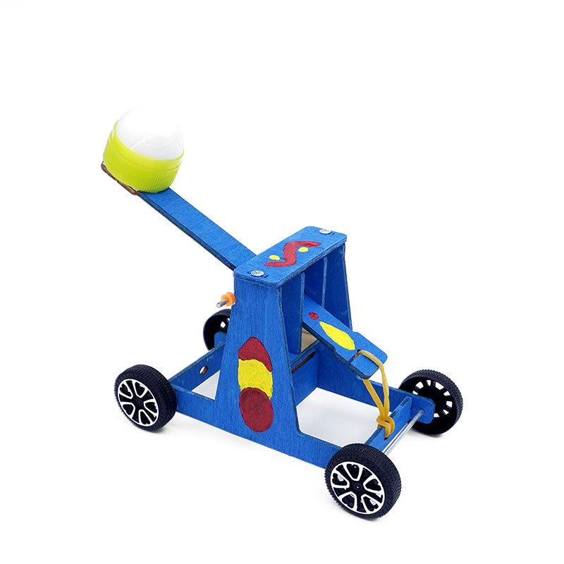 STEM Toys Science Tecnologia DIY Stone Thrower Model Toy Physical Teaching Aid Kid Child Experienment Tools