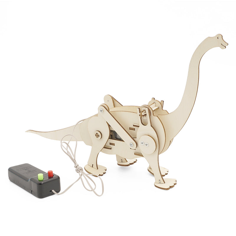 DIY Dinosaur Robot ā 3D Wooden STEM Kit Educational Science Building STEM