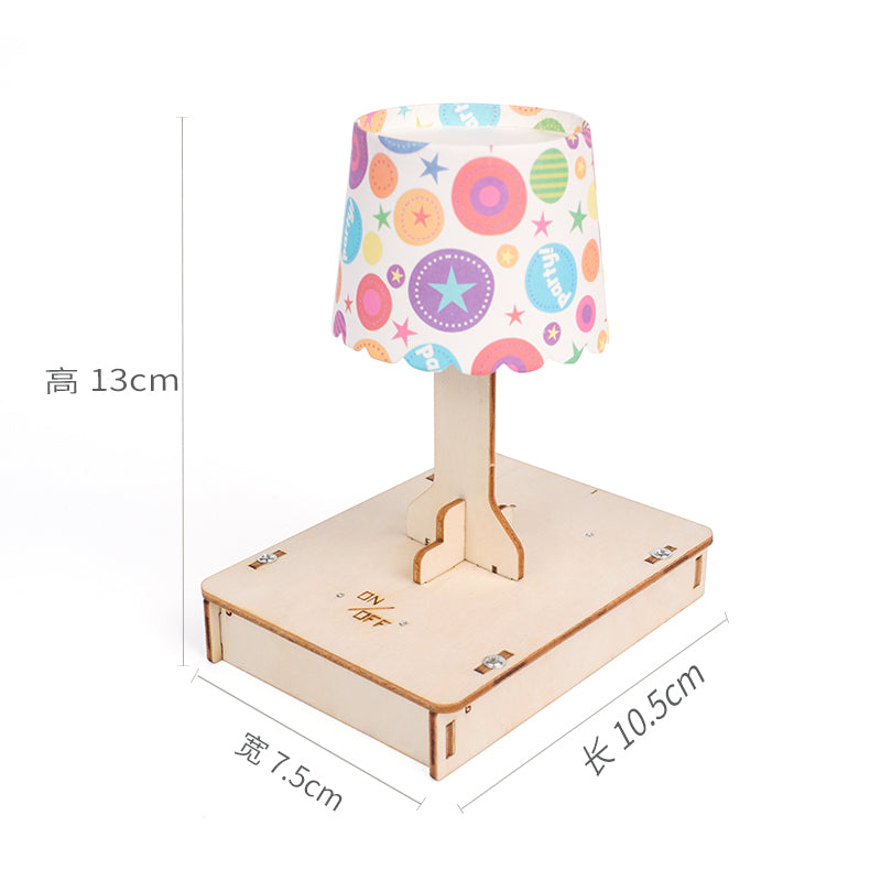 DIY Star Fiber Table Light Lamp STEM Kit Technologies Science Experimental Tool Learning Educational Kids Teaching Material