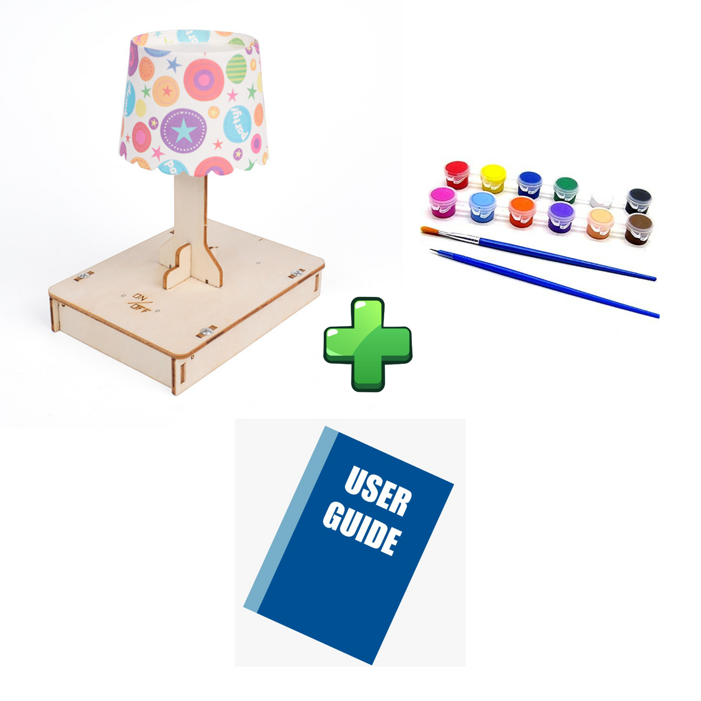 DIY Star Fiber Table Light Lamp STEM Kit Technologies Science Experimental Tool Learning Educational Kids Teaching Material