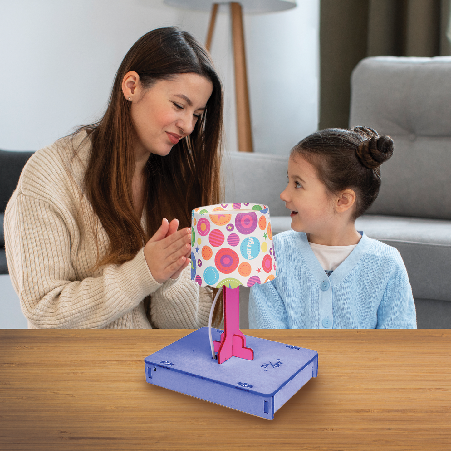 DIY Star Fiber Table Light Lamp STEM Kit Technologies Science Experimental Tool Learning Educational Kids Teaching Material