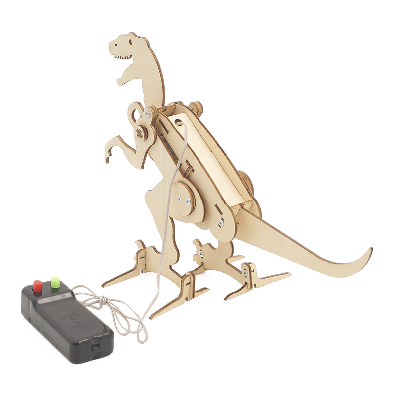DIY Dinosaur Robot ā 3D Wooden STEM Kit Educational Science Building STEM