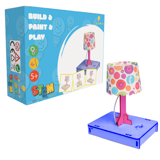 DIY Star Fiber Table Light Lamp STEM Kit Technologies Science Experimental Tool Learning Educational Kids Teaching Material