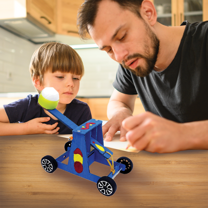 STEM Toys Science Tecnologia DIY Stone Thrower Model Toy Physical Teaching Aid Kid Child Experienment Tools
