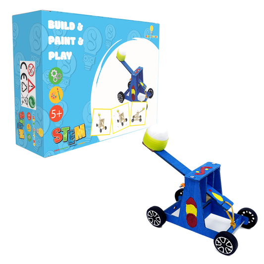 STEM Toys Science Tecnologia DIY Stone Thrower Model Toy Physical Teaching Aid Kid Child Experienment Tools