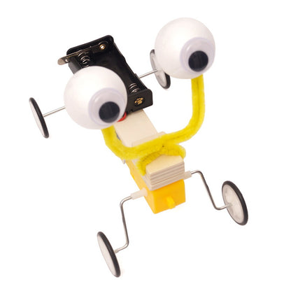 DIY Kids Diy Reptile Robot Electric Wooden Science Experiments Technological Invention Creative Handmade Assemble Toys