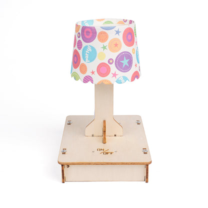 DIY Star Fiber Table Light Lamp STEM Kit Technologies Science Experimental Tool Learning Educational Kids Teaching Material